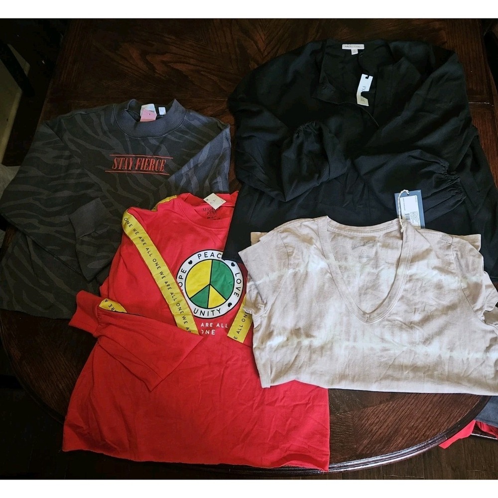 Mixed Clothing Lot Of 4 Nwt Women Small Mighty Fine Prologue Universal Thread